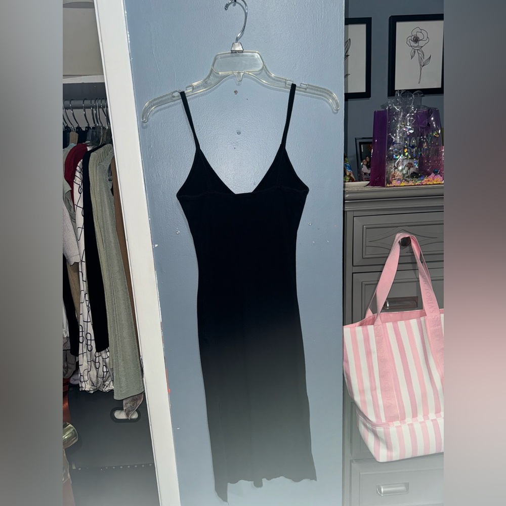 Casual Black Dress